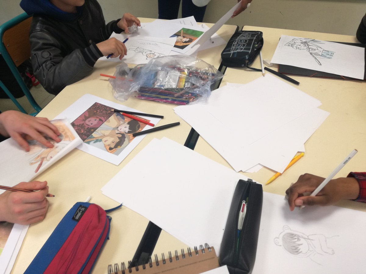 NOS STAGEs MANGA MOIS D&rsquo;AVRIL&nbsp;2017